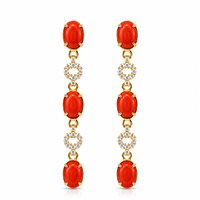 Pendientes Mujer in Plata BROC.B 1556 ROR